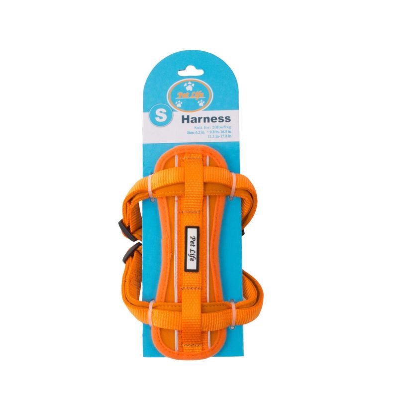 Mountaineer Chest Compression Adjustable Reflective Easy Pull Dog Harness_voghion.com