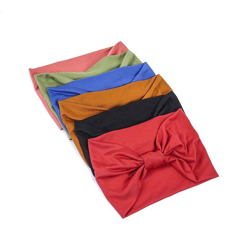 running sports exercise headscarf yoga fitness headband moisture wicking headscarf with breathable elastic wide headband_voghion.com