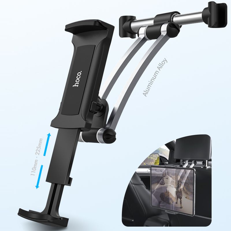 Universal Auto Rücksitzhalter 360 Grad drehbar Ständer Auto Kopfstützenhalter für Tablet PC iPad Mini für iPhone 11 Xiaomi_voghion.com