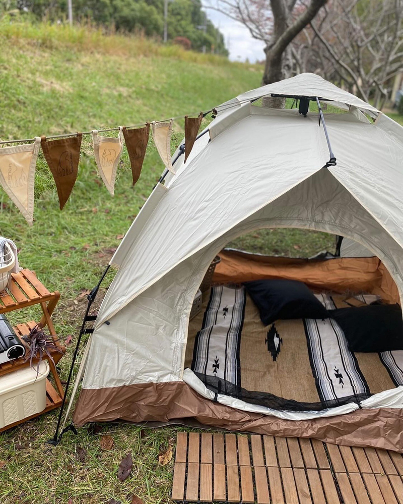 Tapete de acampamento ao ar livre estilo étnico japonês, tapete de piquenique, barraca, tapete de corredor, carpete_voghion.com