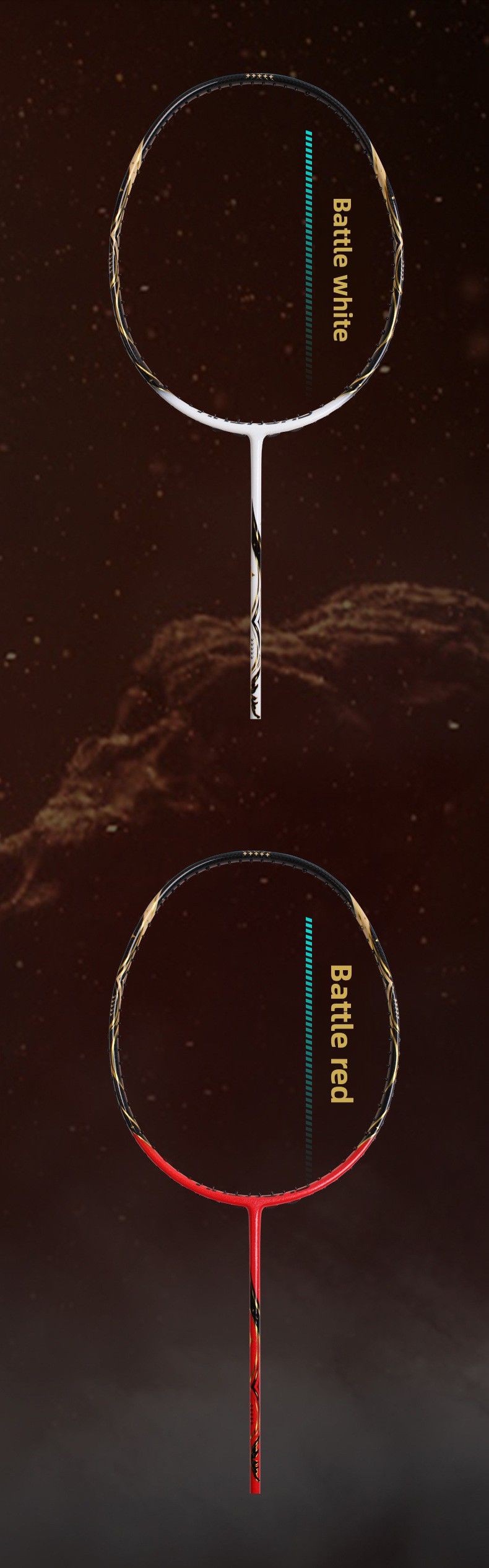 Guangyu 4U Professional Competition Grade Lightweight All-around 1K Carbon Cloth Adult Event Badminton Racket_voghion.com