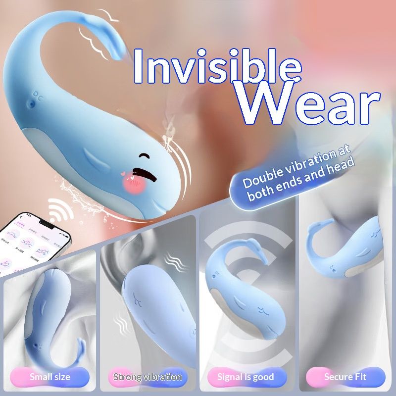 luckyqqyp Ji Yu Vibrateur Masturbateur Féminin Invisible Portable Télécommande Multi-fréquences Puissantes Sexe Adulte_voghion.com