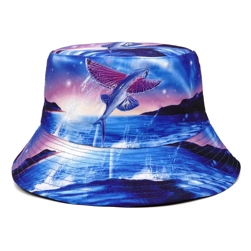 Cappello da pescatore estivo alla moda, con protezione solare, stile hip hop, per uomo e donna, stile Panama selvaggio_voghion.com
