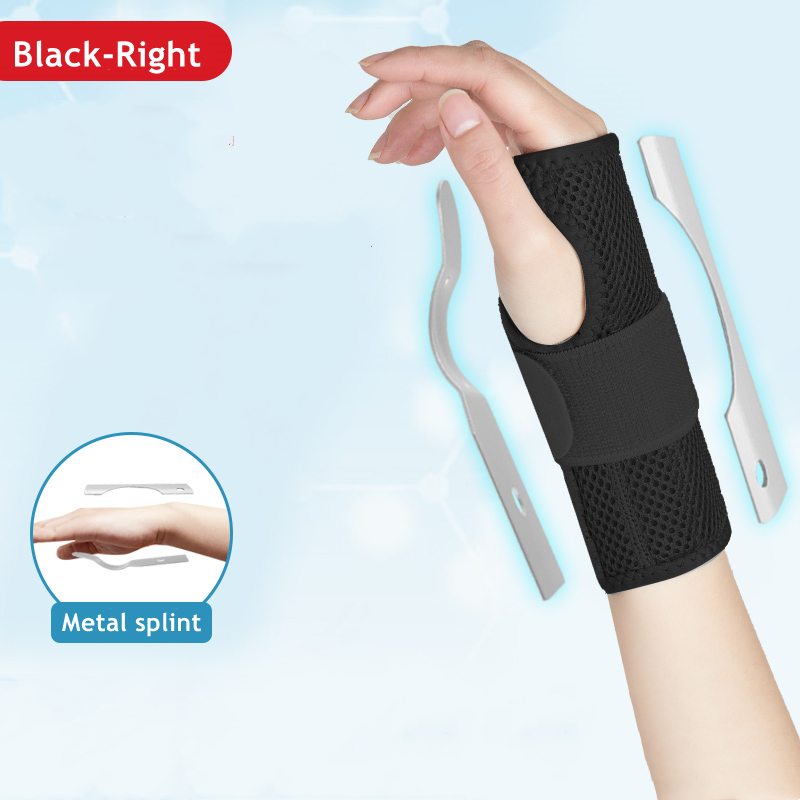 Åndbar håndledsstøtte Professionel skinne Håndledsstøtte Beskyttelsesbånd Gigt Karpaltunnel Forstuvning Hånd Tendinitis Armbånd_voghion.com