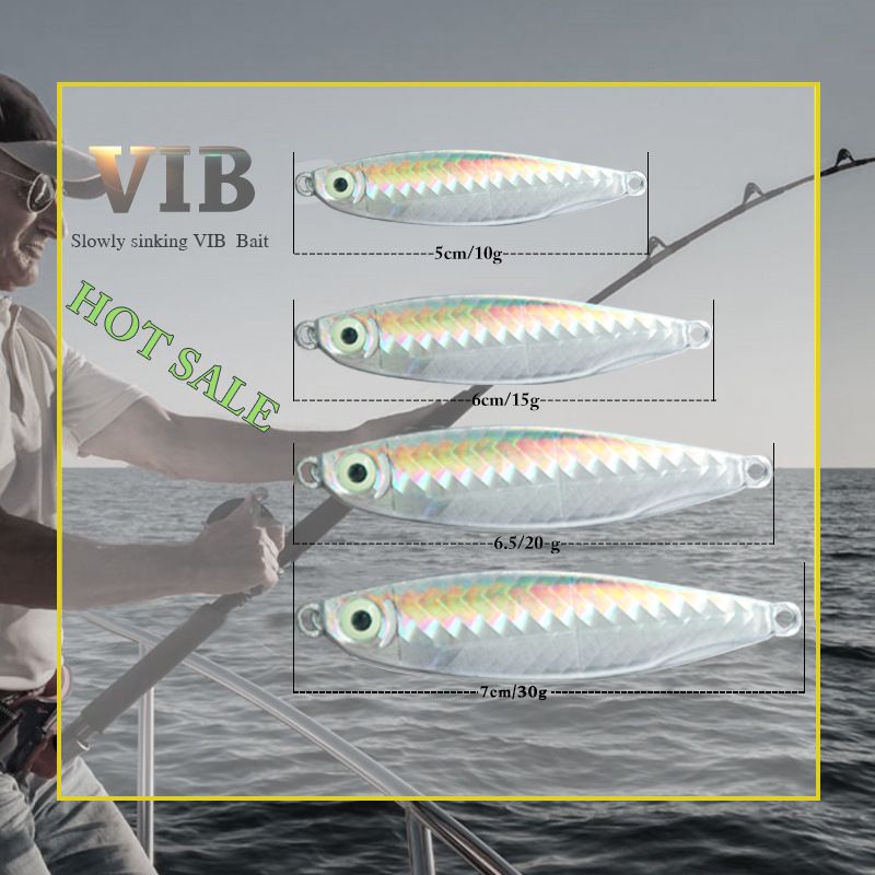 Luya Wzmocnione Pióro Trzy Haki Slow Shake Blade Glitter Bait Twarda Przynęta Sprzęt Wędkarski_voghion.com