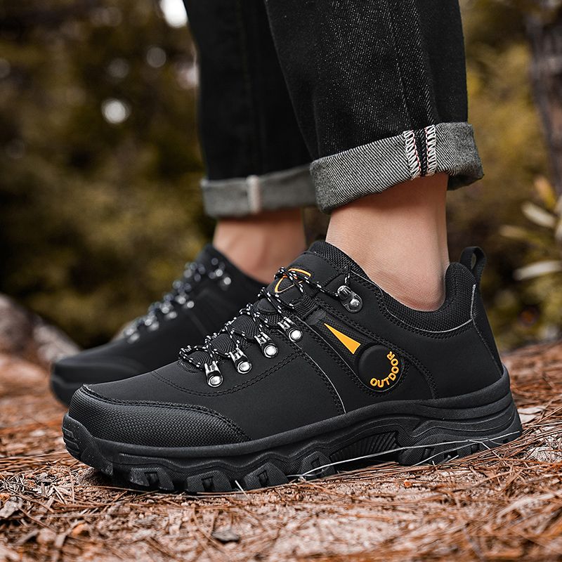 Neu Anti-spritzwasser Mid-top Warme Outdoor Wanderschuhe Wanderschuhe_voghion.com