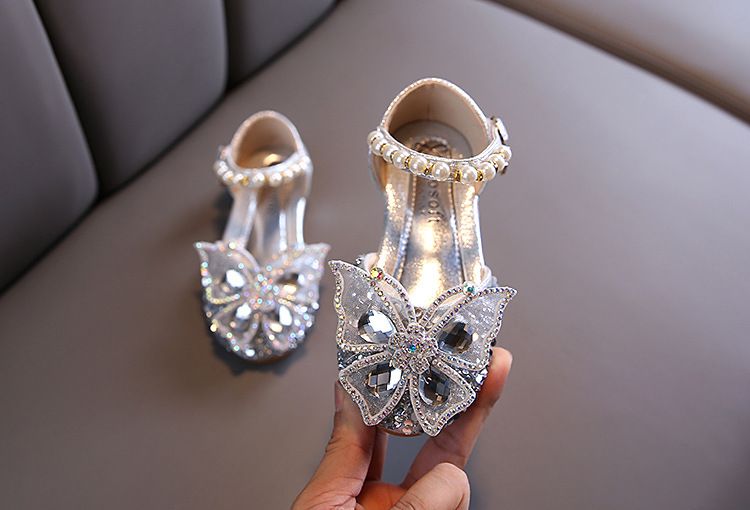 Mädchen Kleine Große Kind Prinzessin Casual Einzelnen Schuhe Zeigen Schuhe Mädchen_voghion.com