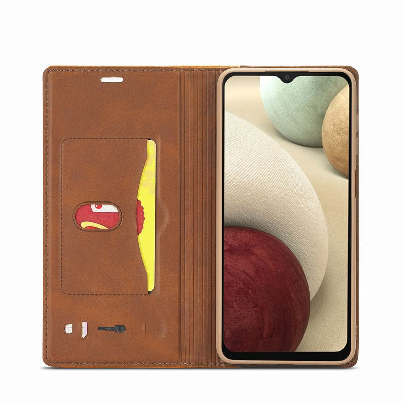 Leather Phone Protect Case For Samsung Galaxy S10E S8 S9 S10 S20 S22 Plus Ultra S21 FE Note 10 20 9 A12 A52 A72 A52S Flip Cover_voghion.com