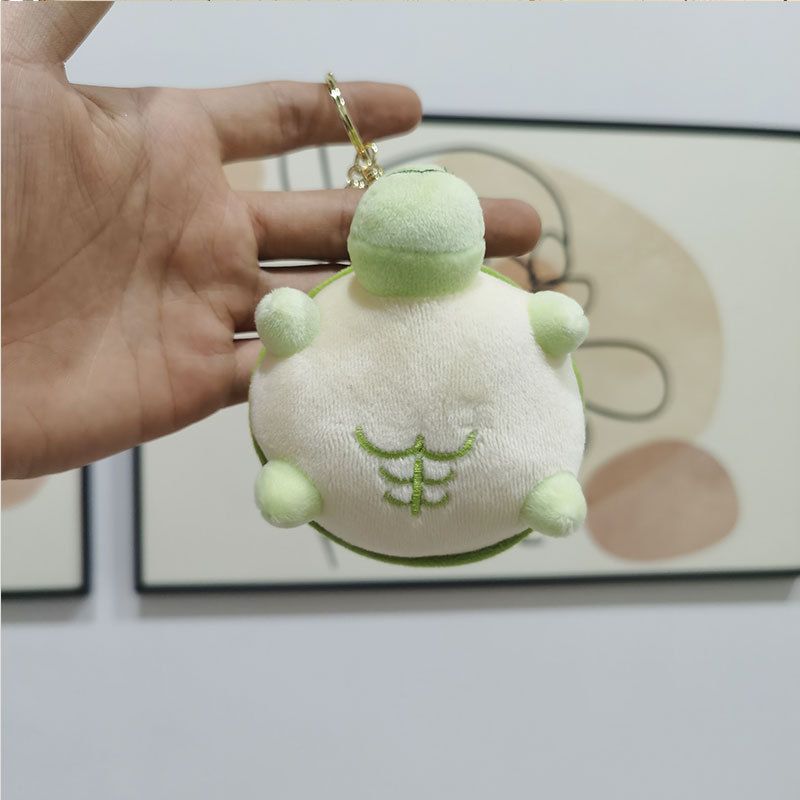 Plush Turtle Keychain Adorable Cute Mascot Bag Charm Stuffed Doll Gift_voghion.com