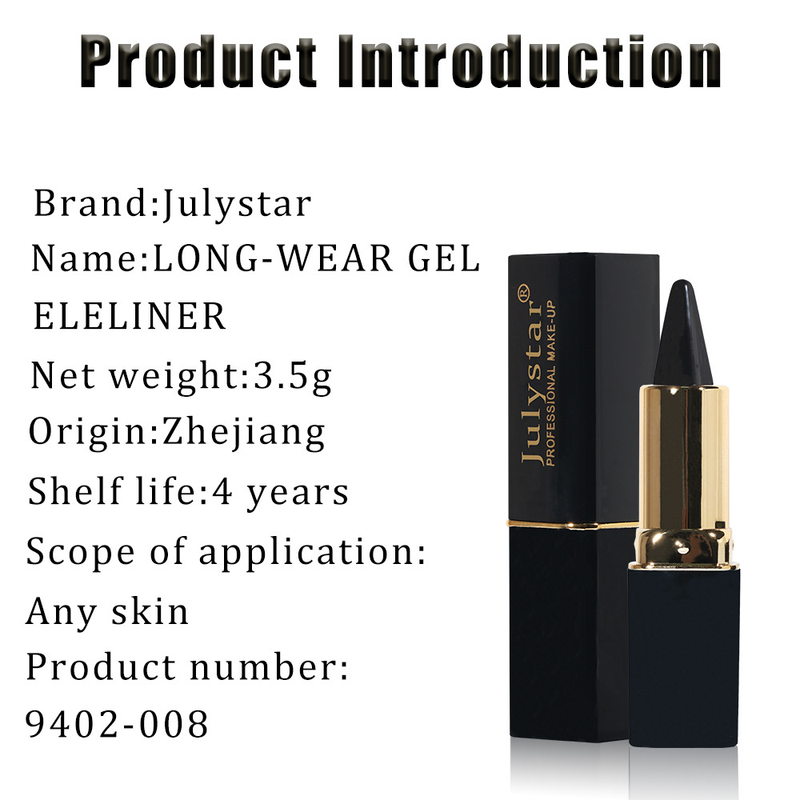 Ombretto e eyeliner combinati, eyeliner naturale, colorato, waterproof, facile da colorare, asciugatura rapida, eyeliner idratante a lunga durata._voghion.com
