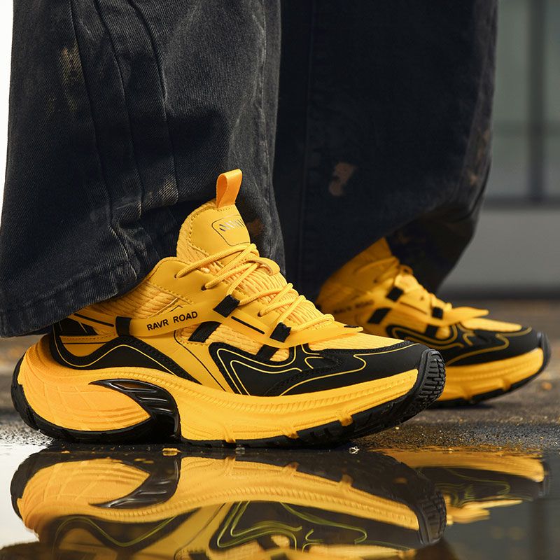 amortizare Pantofi de alergare Rebound Pantofi de sport pentru bărbați anti-alunecare, rezistenti la uzură, respirabili și confortabili Pantofi pentru bărbați_voghion.com