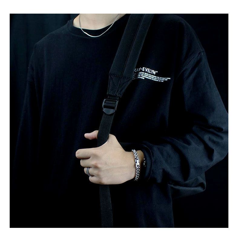 Europäisches und amerikanisches Armband mit kubanischem Verschluss für Herren im Hip-Hop-Stil, Damen-Nischen-Design, Titanstahl_voghion.com