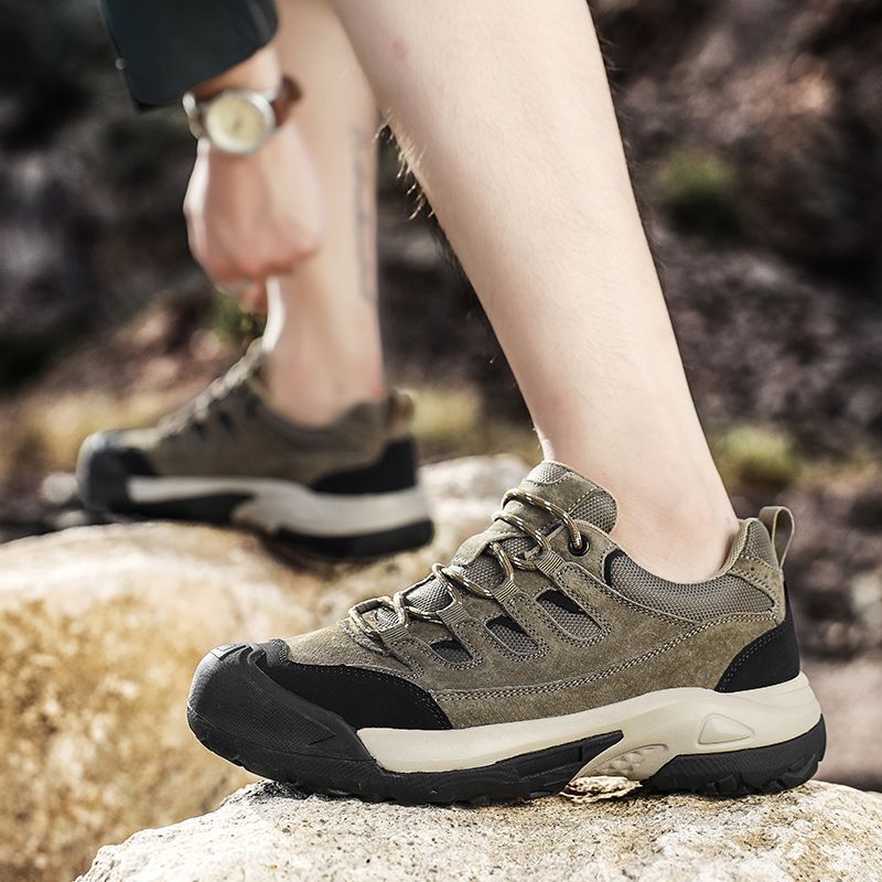 Novi topli zunanji pohodniški čevlji proti brizganju vode Srednji zgornji del Pohodniški čevlji_voghion.com