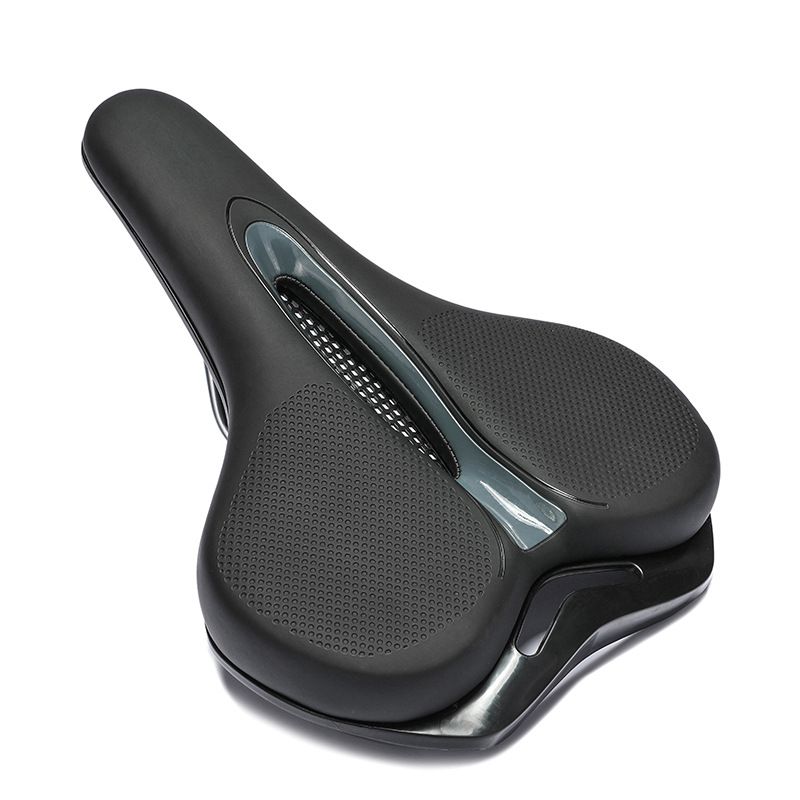 Sella da montagna con cuscino, cuscino per sella da mountain bike comfort, sella da bicicletta_voghion.com