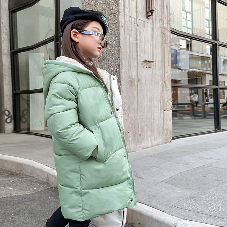 Çocuk kuş tüyü orta boy bebek pamuklu çocuk ceketi, erkek ve kadın kışlık mont_voghion.com