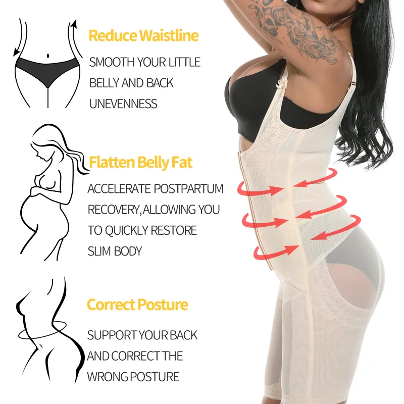 Taillen-Bauchformer, Miss Moly, Ganzkörperformer, Modellierungsgürtel, Taillentrainer, Po-Heber, Oberschenkel-Reduzierer, Höschen, Bauch_voghion.com