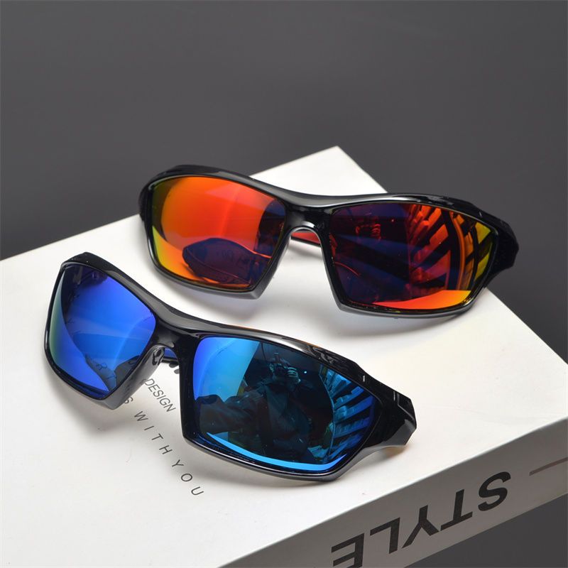 Y2k Millennium Style Future Technology Sense Polarized Color Changing Colorful Outdoor Sports Sunglasses_voghion.com