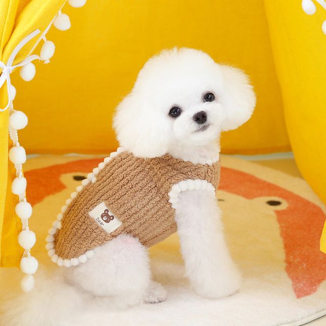 Winter Warm Vest Fleece Coat Puppies, Soft Pet Jacket Small And Medium Dogs, For Cats, Teddy, Chihuahua, French Bulldog By PawParty Store_voghion.com