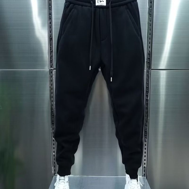 Herbst herren sportswear alle-farbe elastische taille kleine korsett beiläufige hosen mode marke Slim Ankles_voghion.com