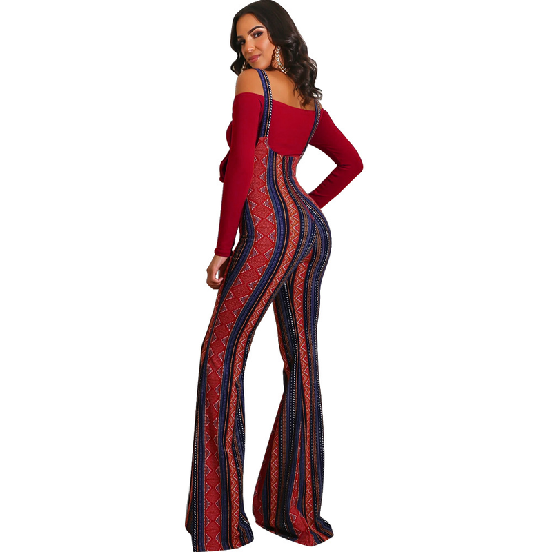 Women's sexy slim line shoulder coat plaid suspenders two-piece set_voghion.com