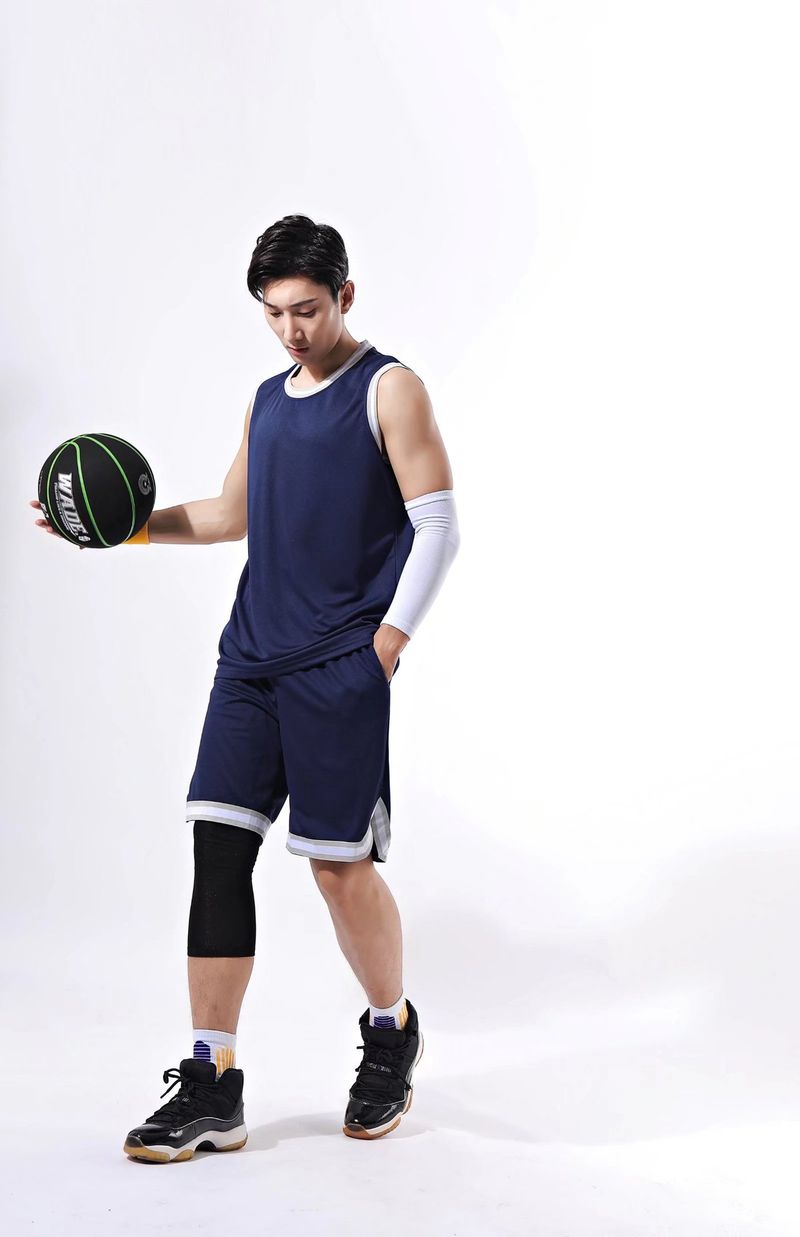American basketball printed set for men's summer student sports competition team uniform training tank top large jersey_voghion.com