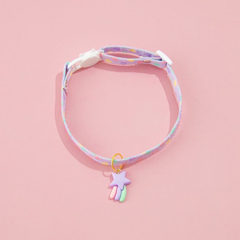 Collare per gatti, accessori per animali domestici, decorazione, bavaglino per cani, fibbia di sicurezza regolabile e silenziosa_voghion.com