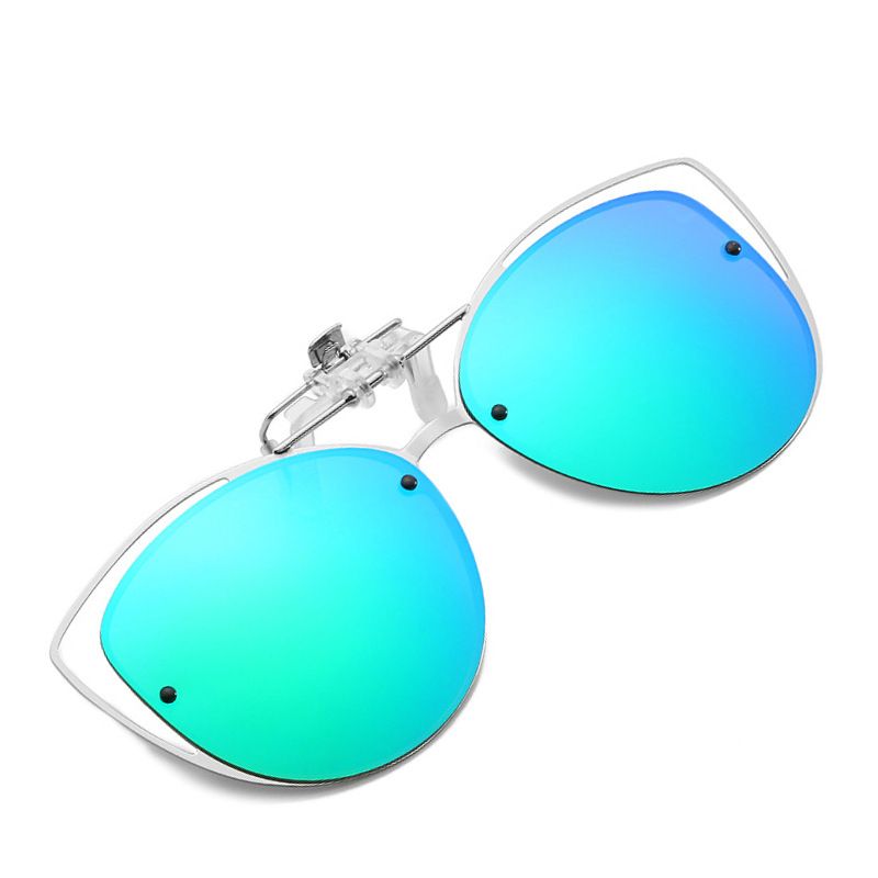 2025 Polarisierte Unisex-Sonnenbrille mit Sehstärke für Tag- und Nachtsichtgläser mit doppeltem Verwendungszweck, Katzenaugenbrille zum Aufstecken_voghion.com