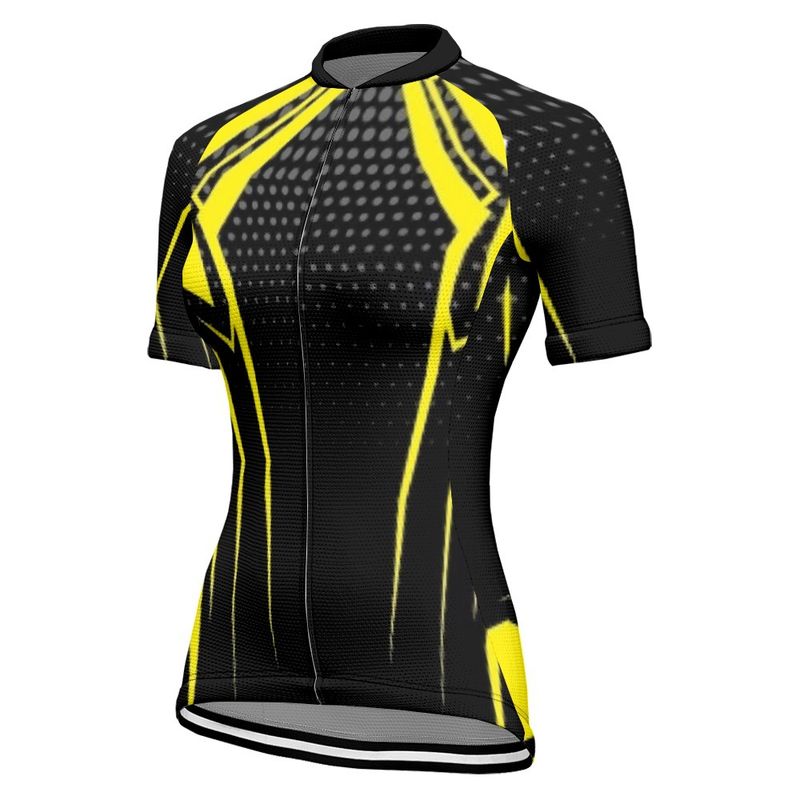 Damen-Outdoor-Radsport-Mountain-Cross-Country-Rennrad-Kurzarm-Oberteile, Sport-Mädchen-Outdoor-Radsportbekleidung_voghion.com