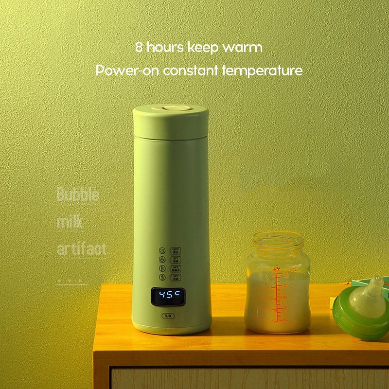 450ml Taşınabilir Elektrikli Su Isıtıcıları Akıllı Sıcaklık Kontrolü Fincan Çay Kahve Seyahat Su Kaynatma Su Isıtıcısı Mutfak Aletleri_voghion.com