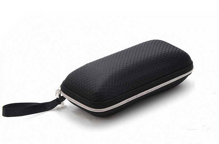 New Diamond Shaped Rectangular Anti Pressure Convenient, Simple, High-end And Fashionable Zipper Glasses Case_voghion.com