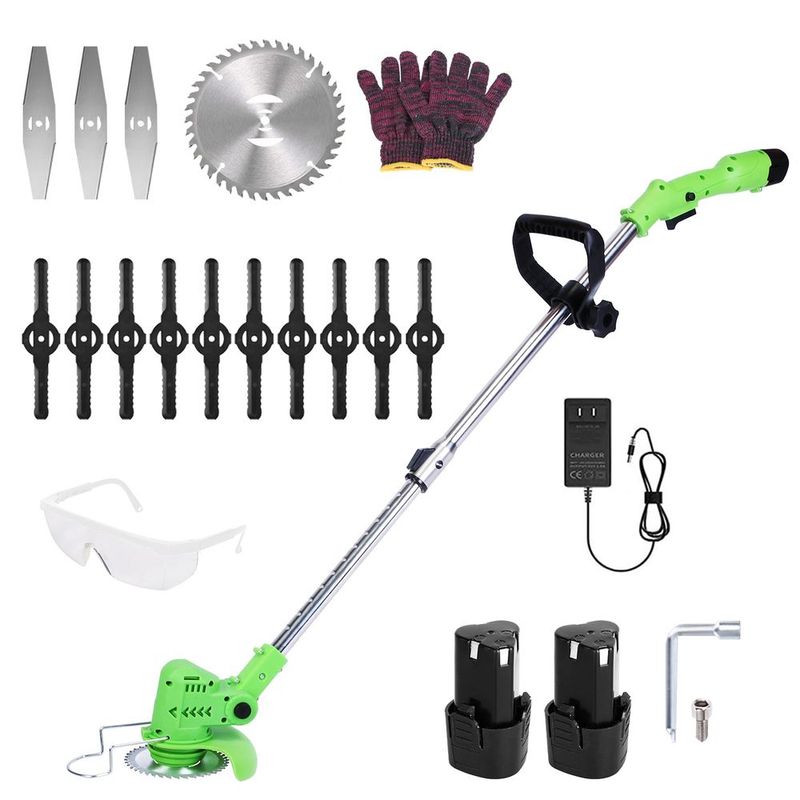 Cordless Grass Trimmer Rechargeable Lawn Mower_voghion.com