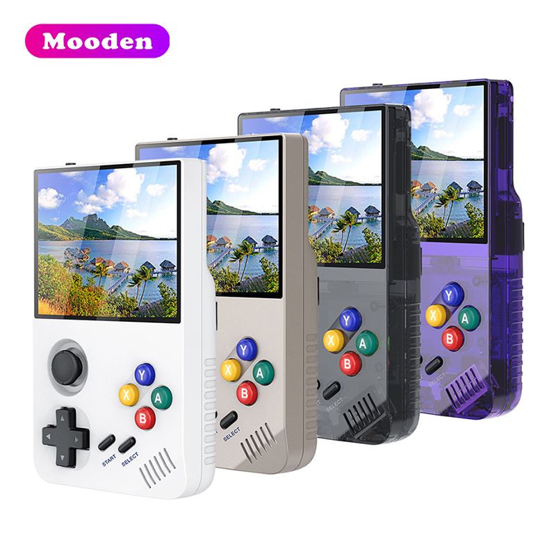 L M19 LCD 3,5-Zoll-Bildschirm Linux-System 64 GB tragbare Handheld-Spielekonsole_voghion.com