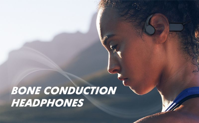 New Bone Conduction Bluetooth HS1 Cross-Border Wireless Sports Earphones Running In-Ear Stereo_voghion.com