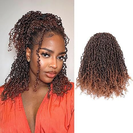 Yanky Twist Crochet Curls Wig - Instant Noodle Style, Lightweight & Natural Look_voghion.com