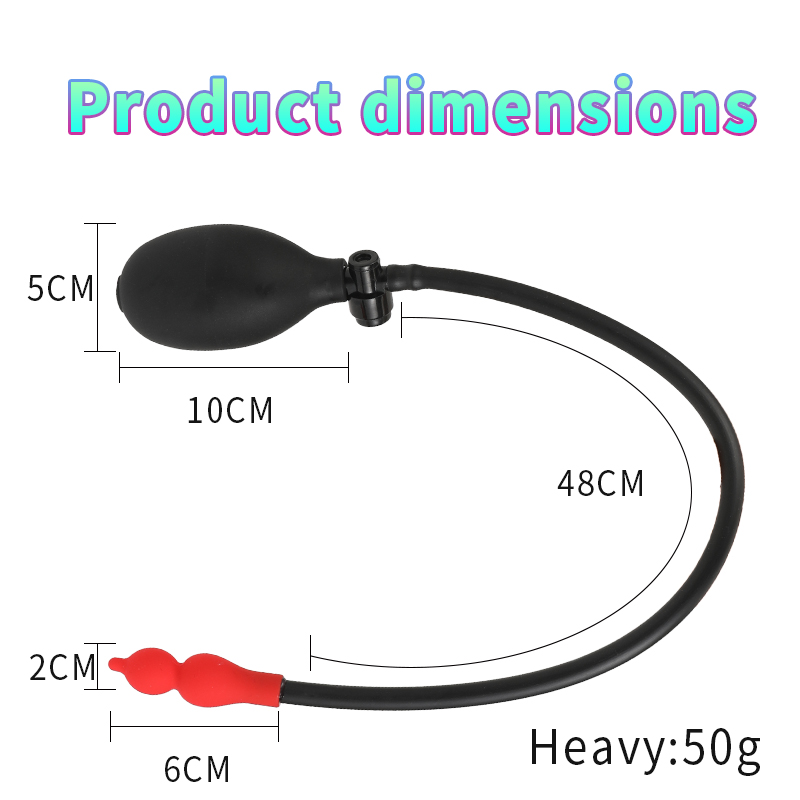 Plug anale in lattice massaggio prostatico giocattoli sessuali per principianti Iatable maschio ano inserto dispositivo butt plug dilatatore_voghion.com