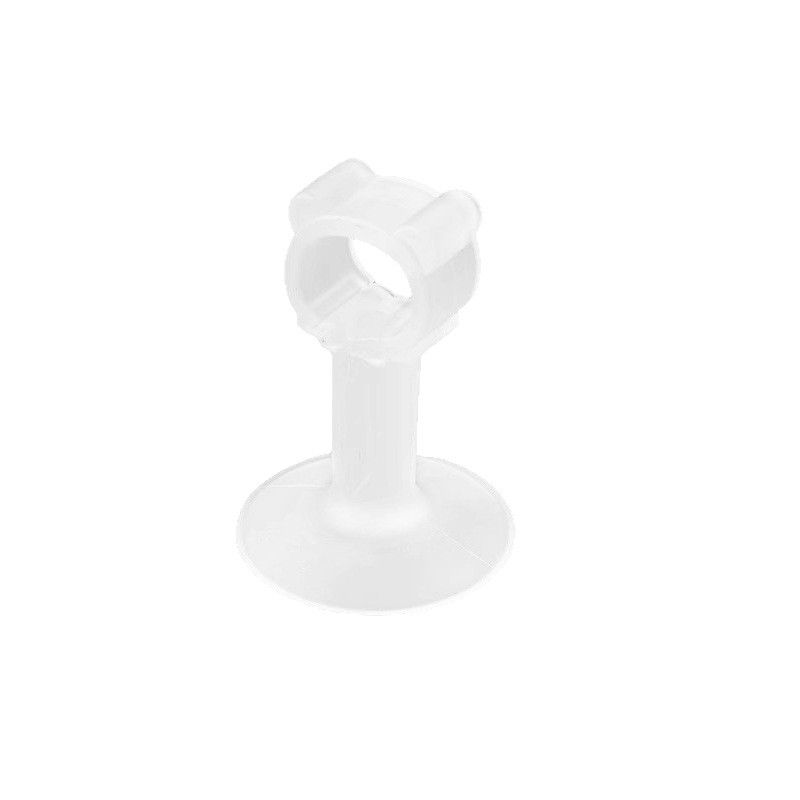 Silicone Door Stopper - No Drill Silent Anti-Collision Pad, Handle Design, For Bathroom & Bedroom_voghion.com