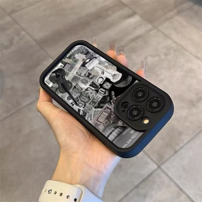 Guitare anglaise compatible avec iPhone 16, Pro Max, iPhone 15, anti-chute, 14, Europe et Amérique 13/12, nouveau X_voghion.com