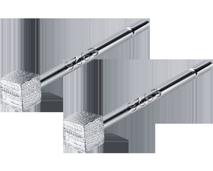 3mm Tiny Brushed Cube Square Stud Earrings 925 Sterling Silver Gift PE18_voghion.com