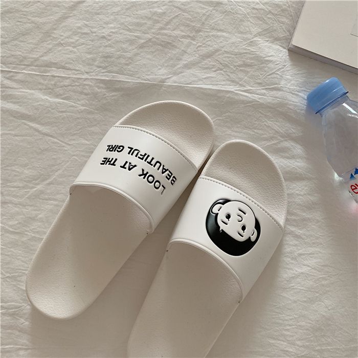 Thin Strip Ins Hong Kong Style Trendy Flats Slippers_voghion.com