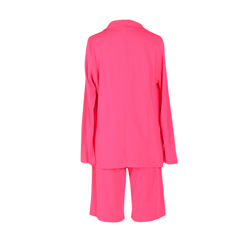 Dammekleeder Onofhängeg Websäit Kostümjacket Shorts Zweedeel Fréijoer Summer Casual Kostüm_voghion.com