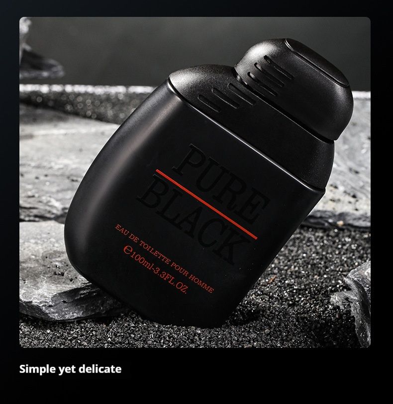 Nuovo profumo City Yixiang Brand PURE BLACK Eau De Toilette da uomo 100 ml Profumo in pelle di legno resistente_voghion.com
