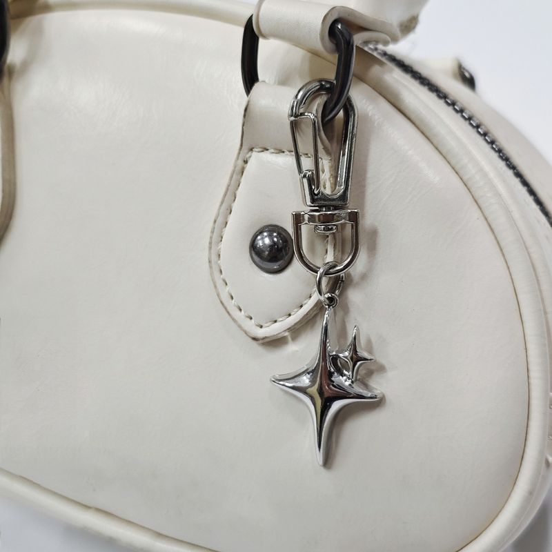Ianworth, ciondolo semplice in lega di metallo coreano a forma di stella, portachiavi, ciondolo per borsa, accessori, commercio elettronico transfrontaliero_voghion.com