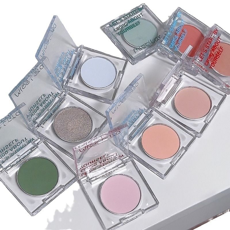 MissLara Monokrom Mat Düşük Doygunluk Sedefli Yüksek parlaklıkta pudra allık göz farı Çok amaçlı Makyaj_voghion.com