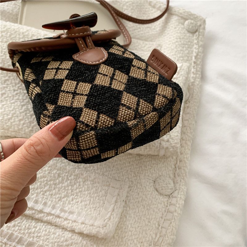 Borsa a tracolla piccola da donna per cellulare, stile estivo marocchino, elegante e pratica_voghion.com