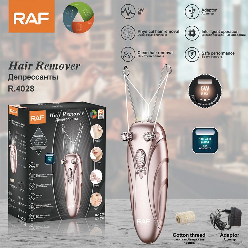 RAF Twist Facial Remover Tool Puller Machine Rimozione dei peli del viso_voghion.com