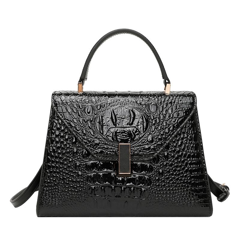 Borsa a mano da donna in vera pelle, nuova e alla moda, elegante e versatile, a tracolla e a spalla_voghion.com