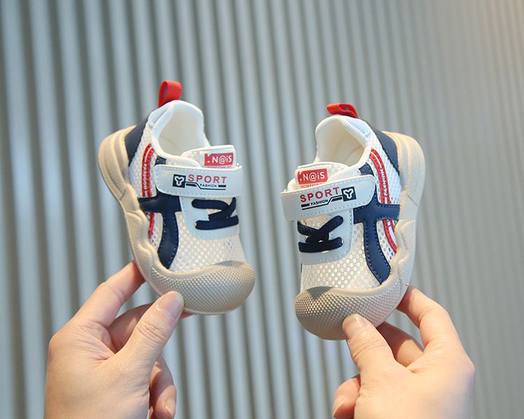 Zapatos para bebés y niños pequeños, primavera y verano, de malla, suaves, antideslizantes y funcionales, 2025_voghion.com