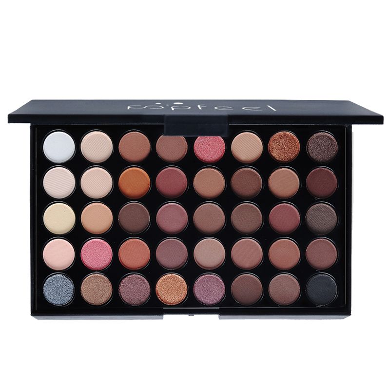120 couleurs paillettes fard à paupières Palette mat ombre à paupières Palette miroitant brillant nu maquillage Palette ensemble Kit cosmétique femmes_voghion.com