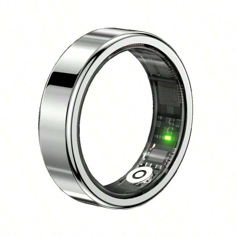 SR09 Smart Ring Sundhedstracker Vandtæt Fitness Søvnmåler Bluetooth Kompatibel 5.1 Pulsmåler Blodiltsmåler_voghion.com