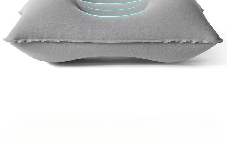 Cuscino gonfiabile per il supporto del collo, per viaggi a lunga distanza, per aereo, auto, campeggio, ecc._voghion.com